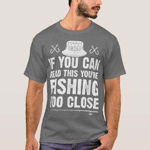 Als u dit kunt lezen, Vist u te grappig T-shirt