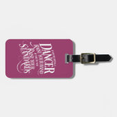 Als u een Bagagelabel Dancer gebruikt (Voorkant horizontaal)