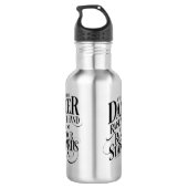 Als u een danser gebruikt waterfles  (Achterkant)