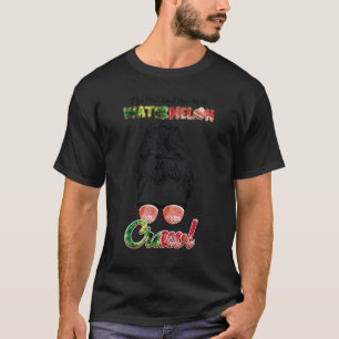 Als u geen Drink rijdt, kruipt u de watermeloen. T-shirt