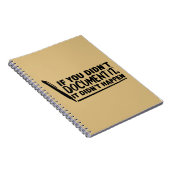 Als u het niet hebt gedocumenteerd, Kantoor Notitieboek (Rechterzijde)