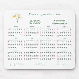 Als u het nooit probeert, zult u nooit Muismat ken