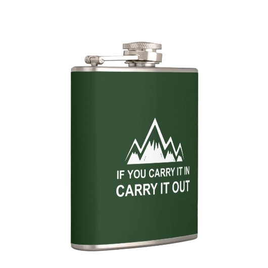 Als u het uitvoert heupfles (Rechts)