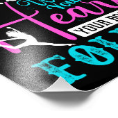 Als u met uw hart danst foto afdruk (Hoek)