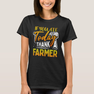 Als u vandaag stemt, dank ik de landbouwers die de t-shirt