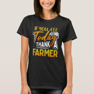Als u vandaag stemt, dank ik de landbouwers die de t-shirt