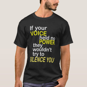 ALS UW STEM GEEN ENERGIEVERTROUWEN HEEFT GEHAD, DR T-SHIRT