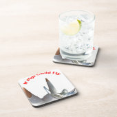 Als varkens kunnen vliegen onderzetter (Rechterzijde)