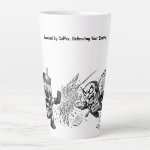 Als vergaderingen aanvallen... komt koffie terug s latte mok