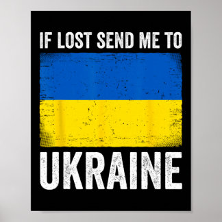 Als verloren, stuur me naar Oekraïne Poster