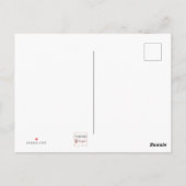 Als vrienden bloemen waren, zou ik je citeren wit briefkaart (Achterkant)