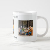 Als we elkaar 3 fotocollage hebben extra grote beker (Rechts)