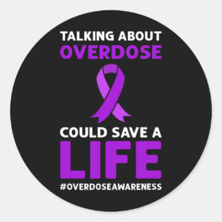 Als we het hebben over overdosering, kan dat een l ronde sticker