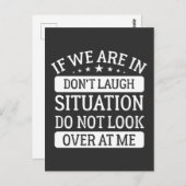 Als we in een niet lasterlijke situatie zijn, kijk briefkaart (Voorkant / Achterkant)