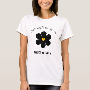 Als we vechten winnen we Harris Walz T-shirt