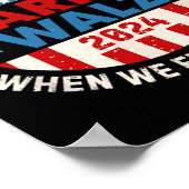 Als we vechten, winnen we niet poster (Hoek)