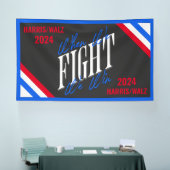 Als we vechten winnen we spandoek (Beurs)