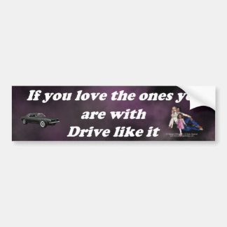 Als_You_Love_the_Ones_paars_cloud Bumpersticker