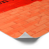 "Als ze laag gaan, gaan we hoog."  Poster (Hoek)