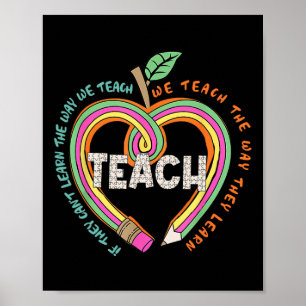 Als ze niet kunnen leren hoe we speciale Ed Te ond Poster