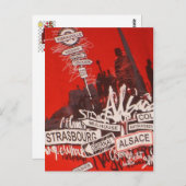 Alsace - briefkaart (Voorkant / Achterkant)
