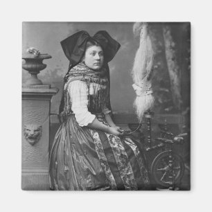 Alsace Costume Magneet