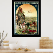 Alsace et Lorraine poster vintage France (Cuisine)