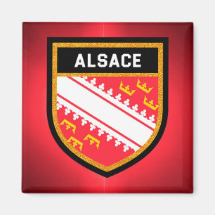 Alsace Flag Magneet