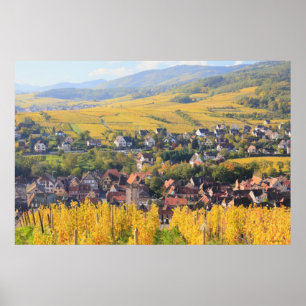 Alsace, Frankrijk 6 Poster
