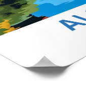 Alsace Frankrijk Reisprint Poster (Hoek)