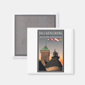 Alsace - Haut Koenigsbourg Magneet (Voorkant / Achterkant)
