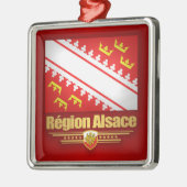 Alsace Metalen Ornament (Links)