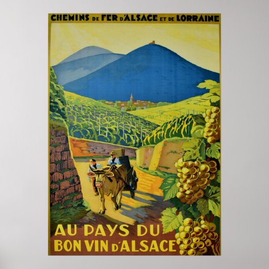 ALSACE POSTER (Voorkant)