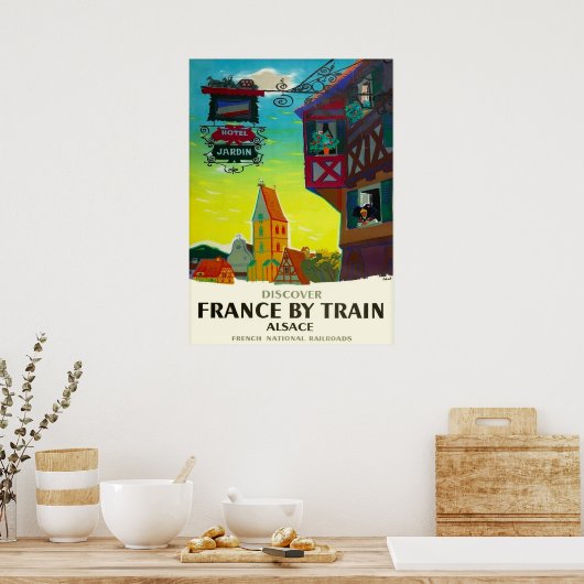 ALSACE POSTER (Keuken)