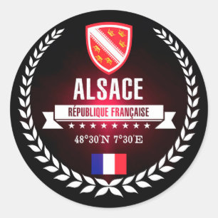 Alsace Ronde Sticker