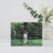 Alsager Tree met Briefkaart van kant (Staand voorkant)