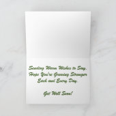 "Alsjeblieft Groei Weg" Beterschap Kaart (Binnen)