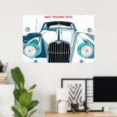 Alsjeblieft Haal De Auto Poster (Thuiskantoor)