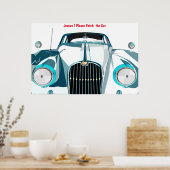 Alsjeblieft Haal De Auto Poster (Keuken)