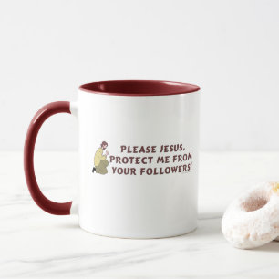 Alsjeblieft Jesus Christelijk Humor Mok