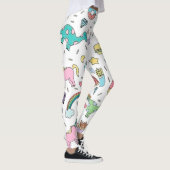  alsjeblieft met springen bovenaan leggings (Rechts)