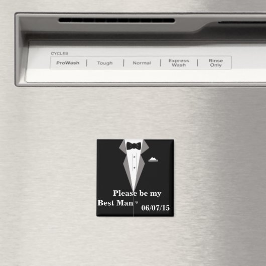 Alsjeblieft, mijn beste man, bewaar de datummagnee magneet (Insitu (Vaatwasser))