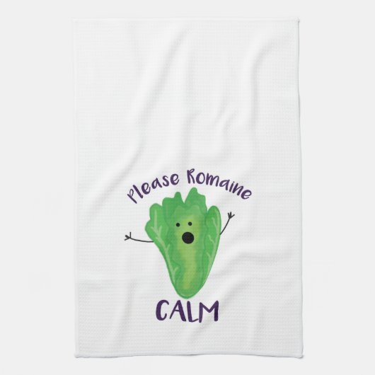 Alsjeblieft Romaine Calm Kitchen Towel Theedoek (Verticaal)