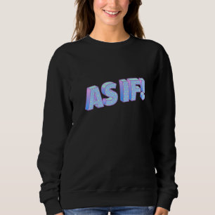 Alsof 90s Vibe Vintage Jaren 90 Muziek 90s Kostuum Trui
