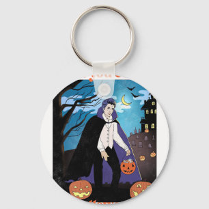 Alsof je Halloween me grappige Halloween uit zou k Sleutelhanger