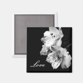 Alstroemeria Lily Love Magnet (Recto/Verso)