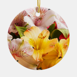Alstroemeria Ornament