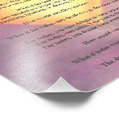 alstublieft voor vandaag poster (Hoek)