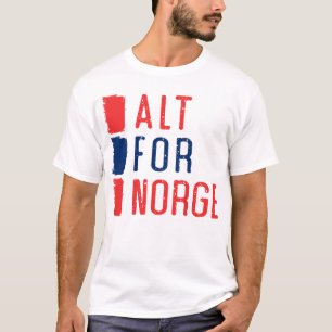 Alt for Norge Norway Motto Tee Shirt