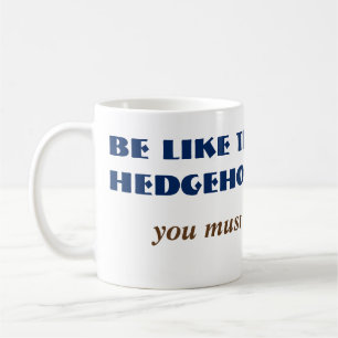 Alt Funny Hedgehog Milk Woodland Animal Comedy Koffiemok